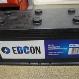 Аккумулятор 190A/h(1200A) Edcon DC1901200R + справа 513x223x223